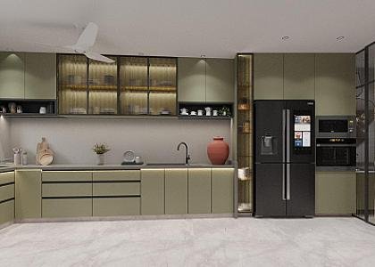 Modular Kitchen Interior Design | Trivedi Design Studio